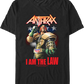 I Am The Law Judge Dredd Anthrax T-Shirt