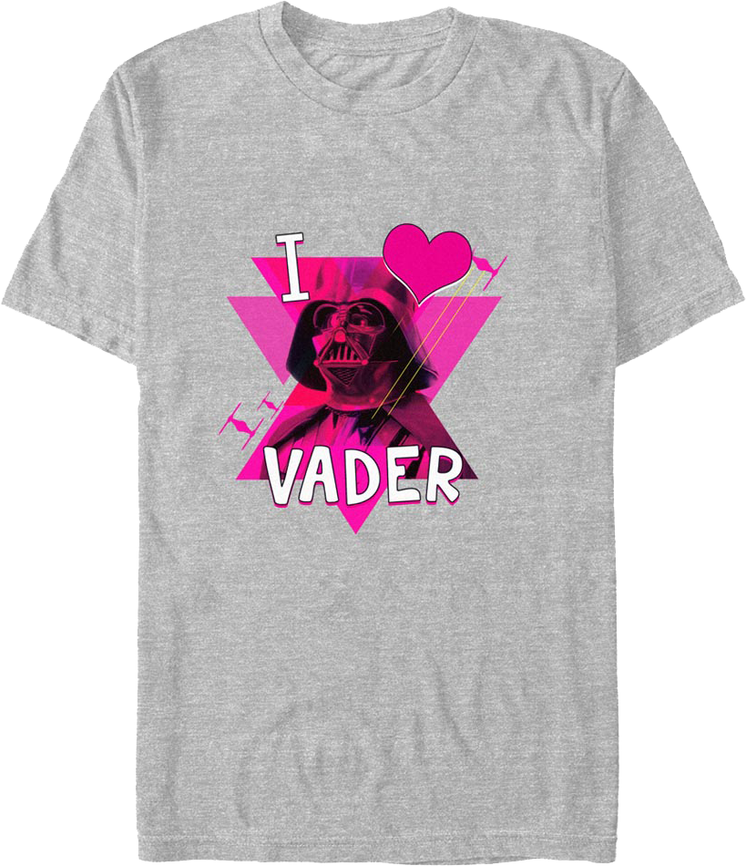 I Love Darth Vader Star Wars T-Shirt