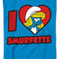 I Love Smurfette Smurfs T-Shirt