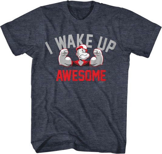 I Wake Up Awesome Popeye T-Shirt
