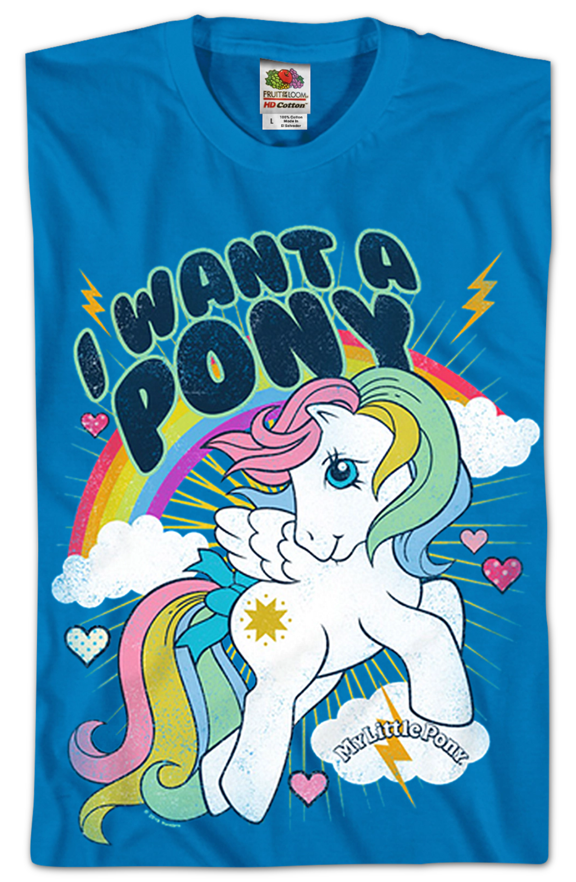 I Want A My Little Pony T-Shirt