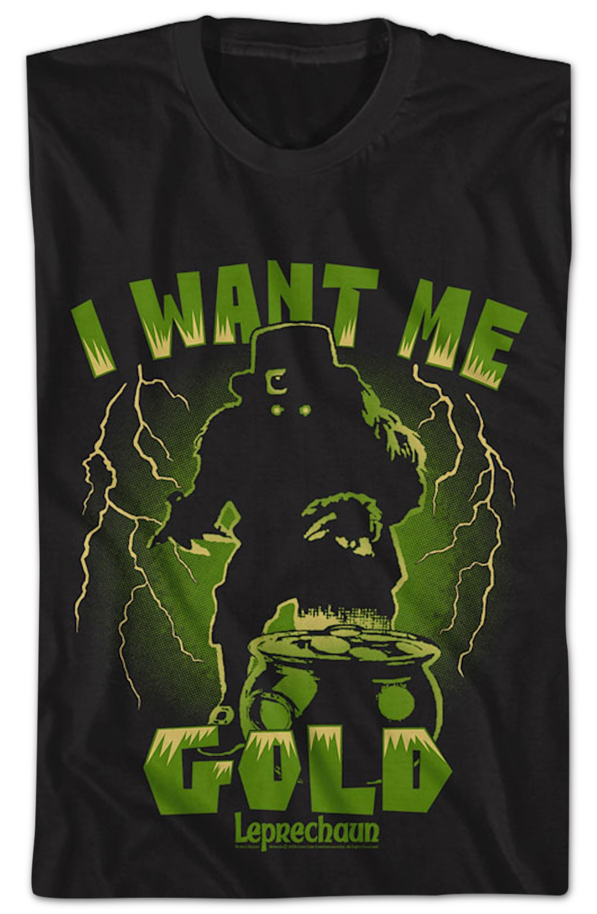 I Want Me Gold Leprechaun T-Shirt