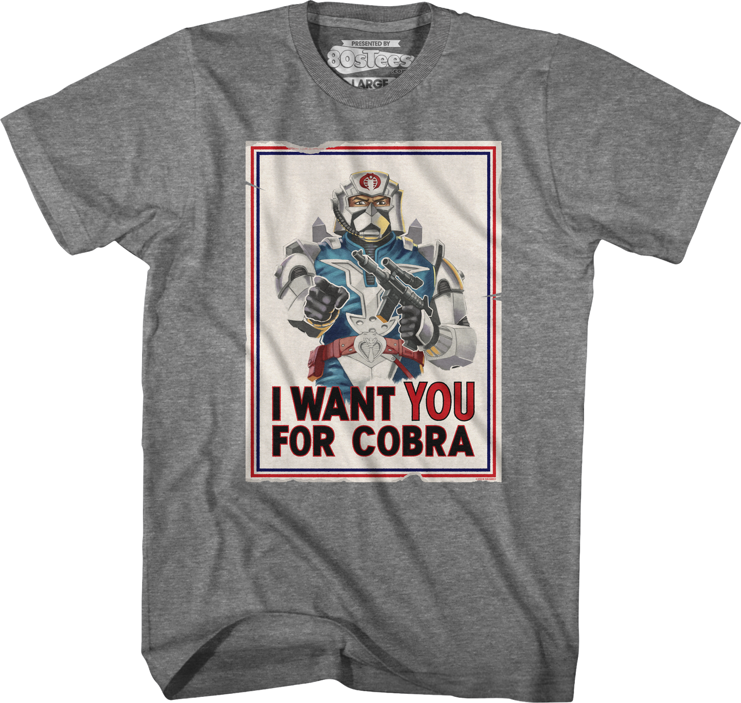 I Want You For Cobra Poster GI Joe T-Shirt