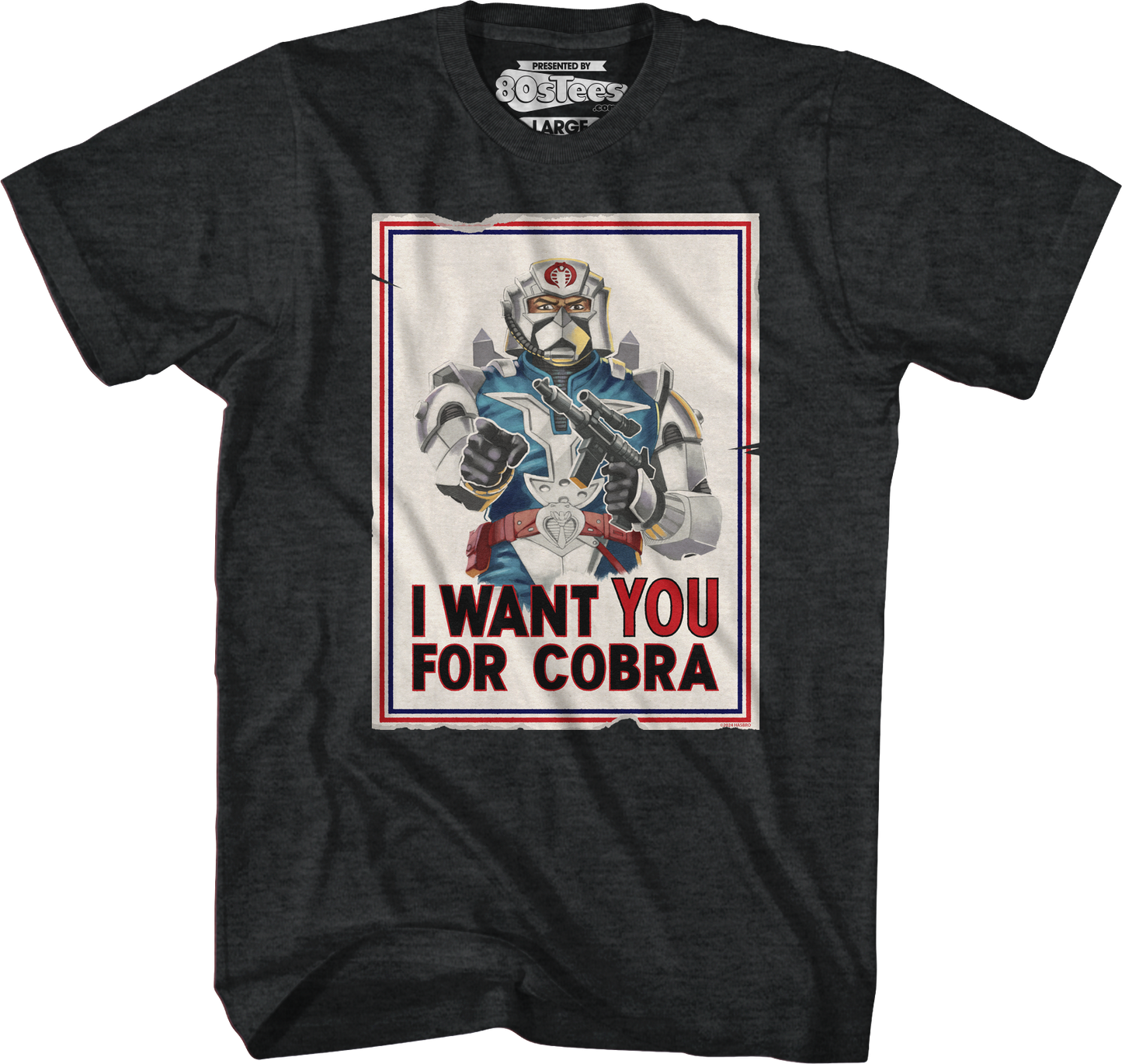 I Want You For Cobra Poster GI Joe T-Shirt