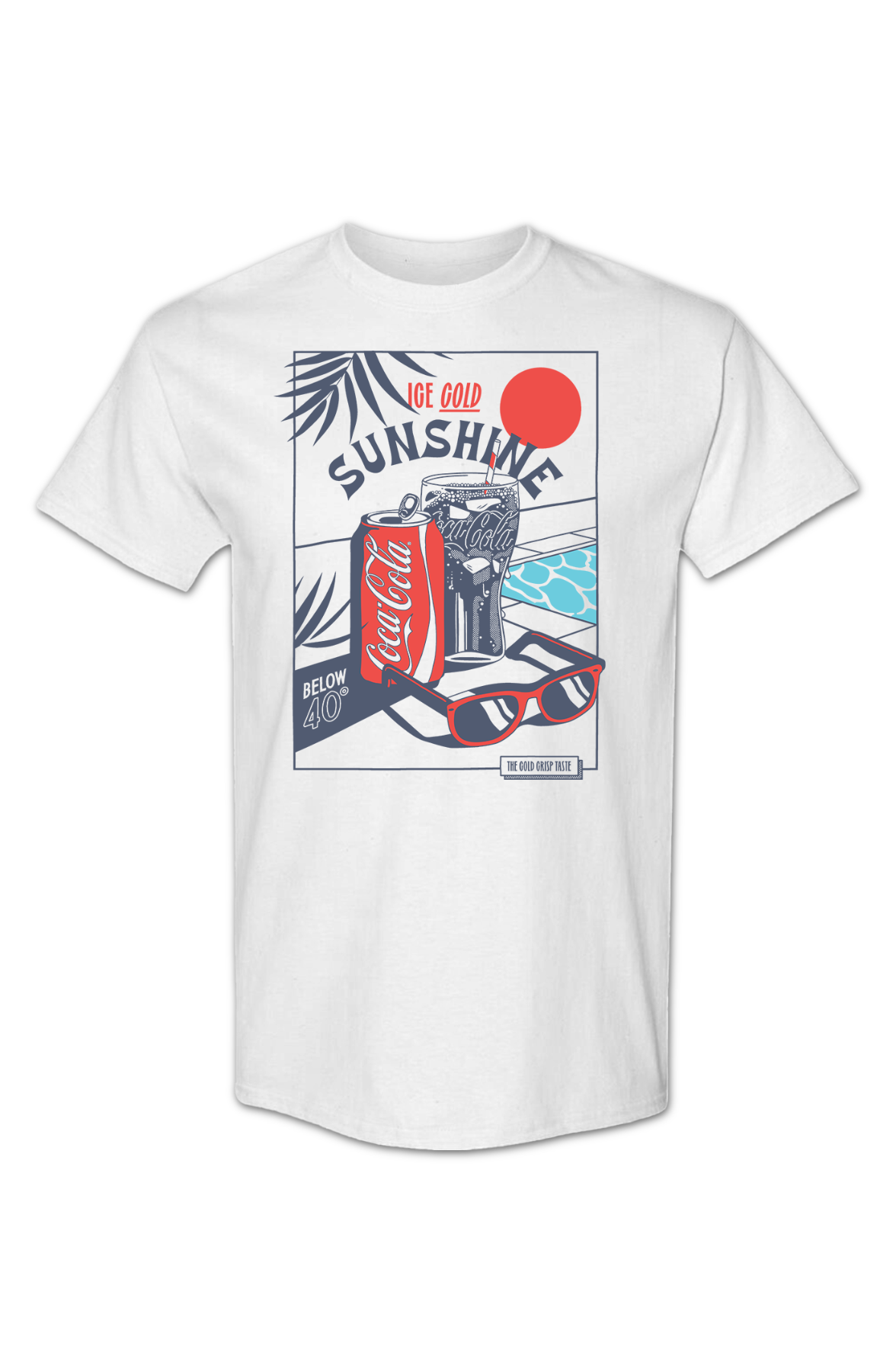 Ice Cold Sunshine Poster Coca-Cola T-Shirt