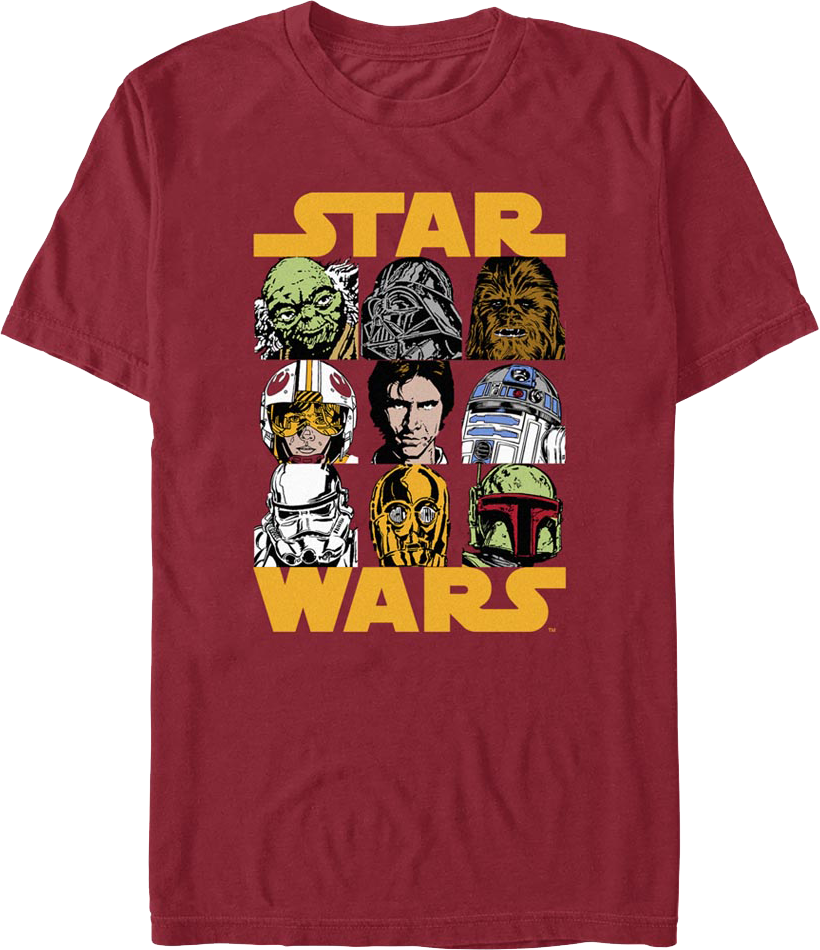 Iconic Characters Star Wars T-Shirt