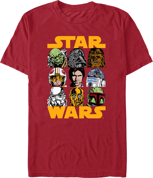 Iconic Characters Star Wars T-Shirt