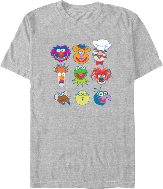 Iconic Faces Muppets T-Shirt