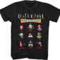 Icons Collage Killer Klowns From Outer Space T-Shirt