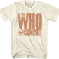 In Concert The Who T-Shirt