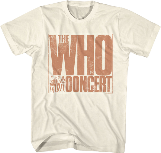 In Concert The Who T-Shirt