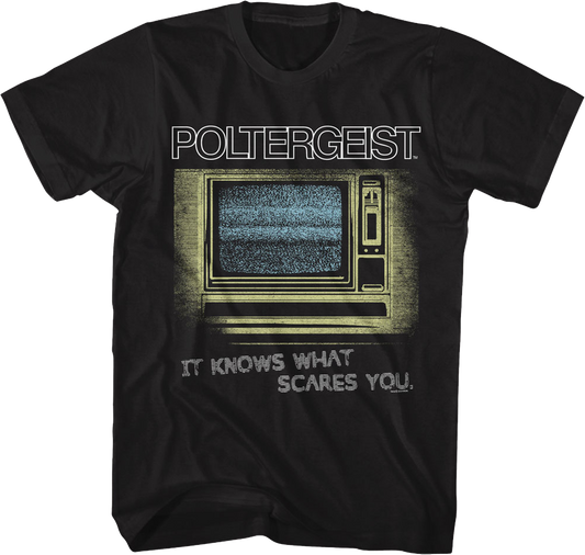 It Knows What Scares You Poltergeist T-Shirt