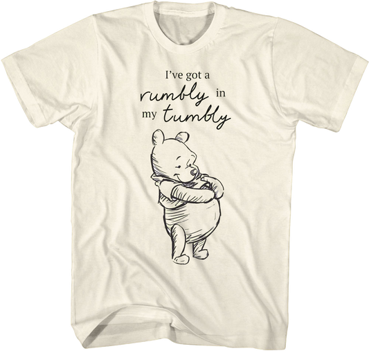 I've Got A Rumbly In My Tumbly Winnie The Pooh T-Shirt