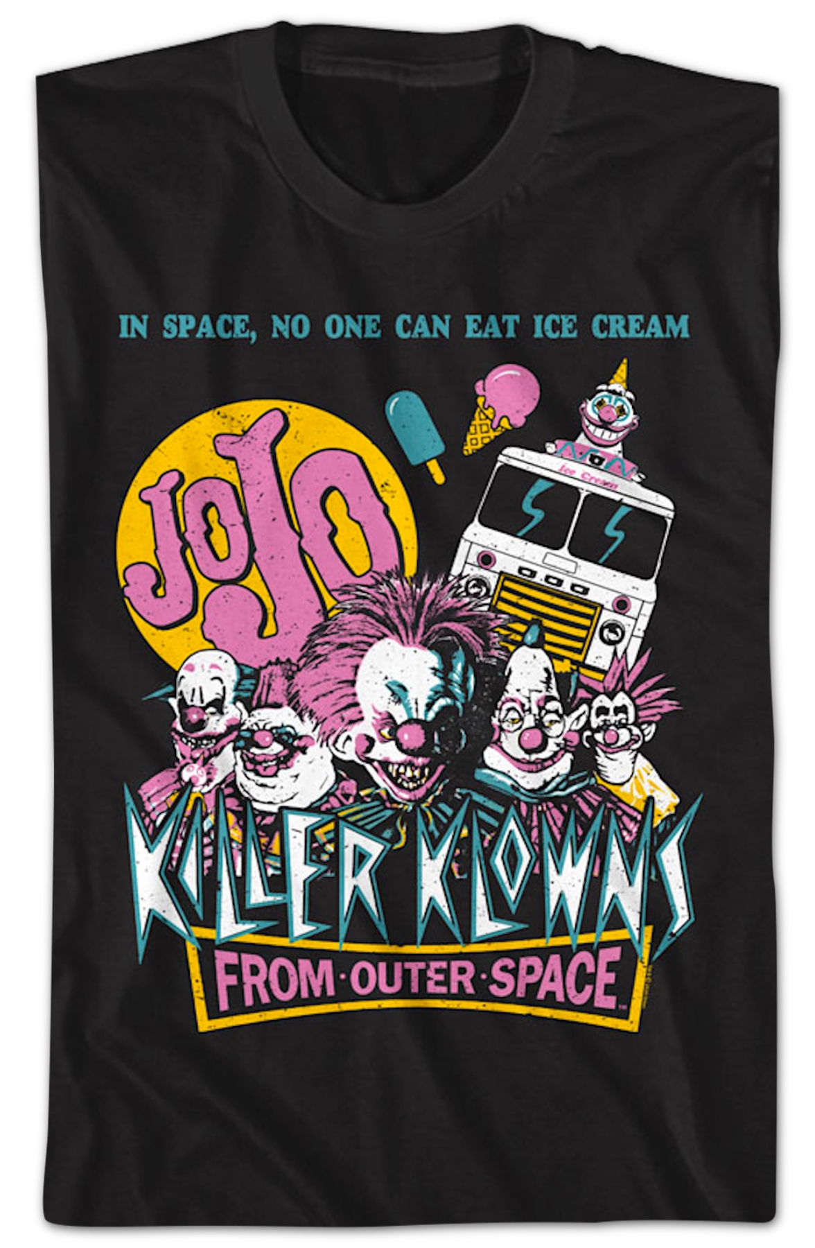 Jojo Ice Cream Killer Klowns From Outer Space T-Shirt