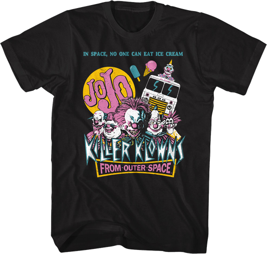 Jojo Ice Cream Killer Klowns From Outer Space T-Shirt