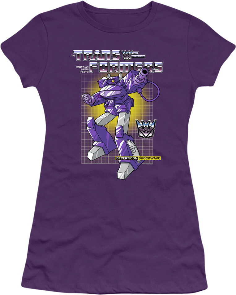 Ladies Decepticon Shockwave Transformers Shirt