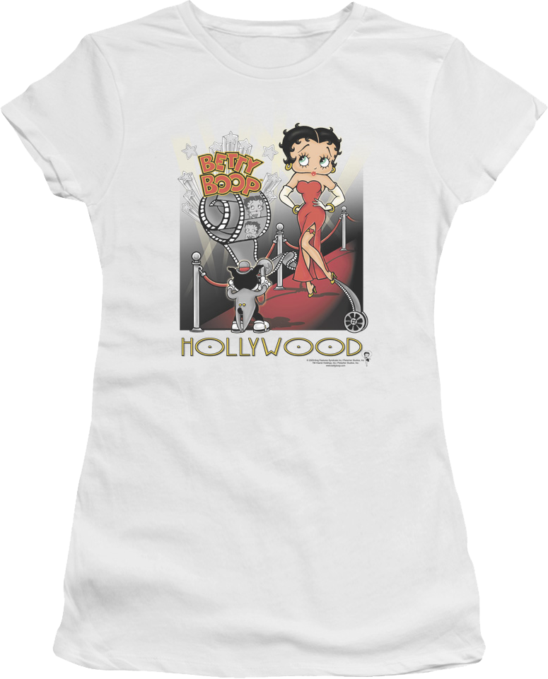 Ladies Hollywood Betty Boop Shirt