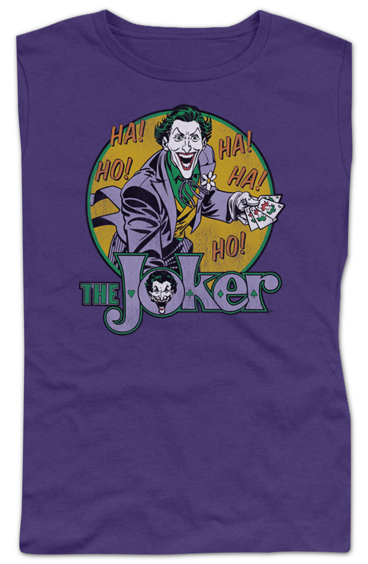 Ladies Laughing Joker Batman Shirt