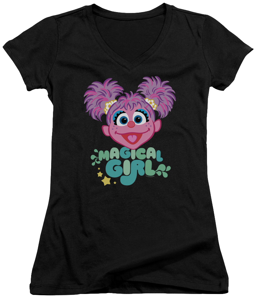 Junior Magical Girl Sesame Street V-Neck Shirt