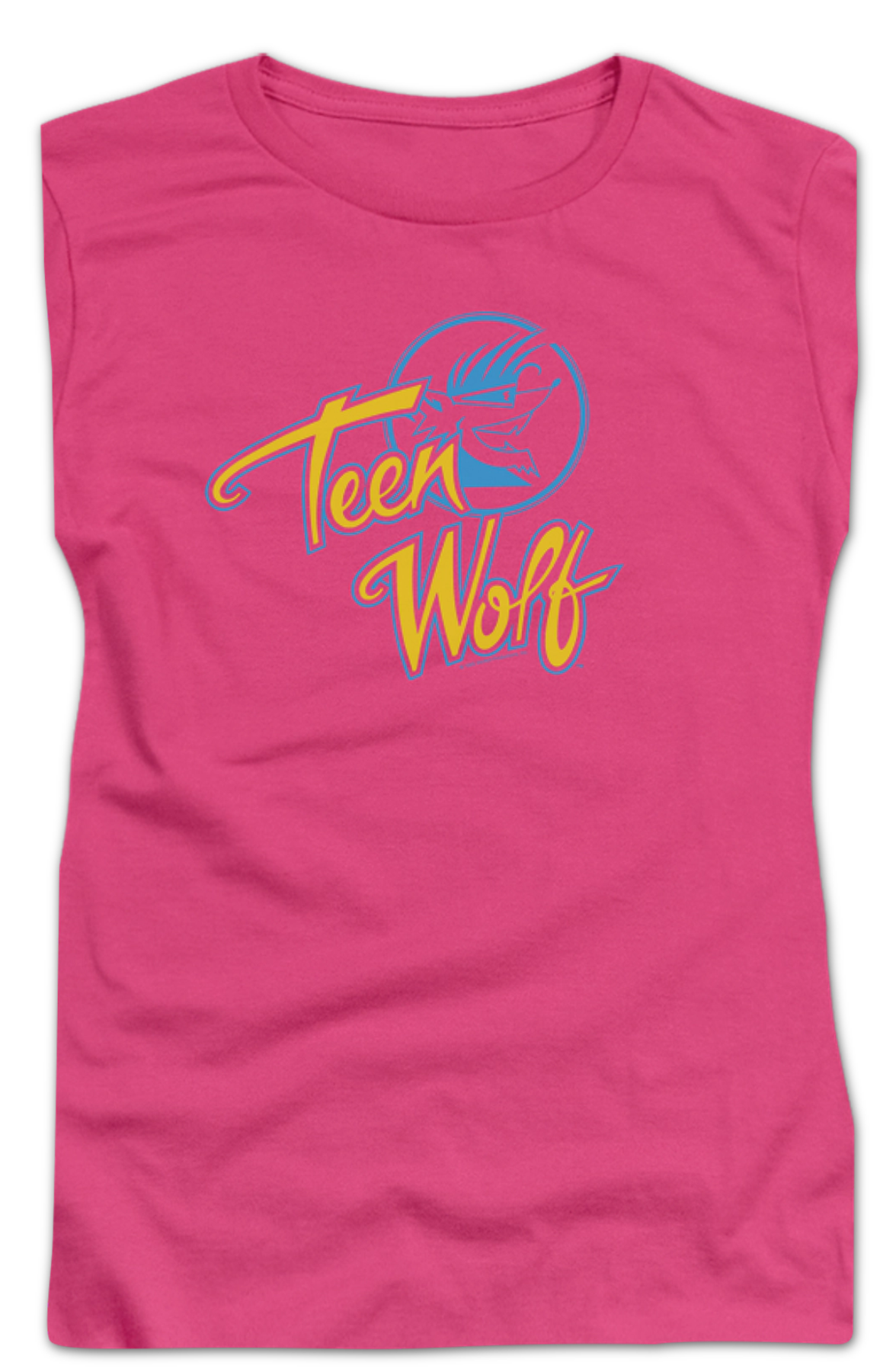 Ladies Pink Teen Wolf Shirt