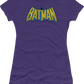 Ladies Purple Batman Shirt