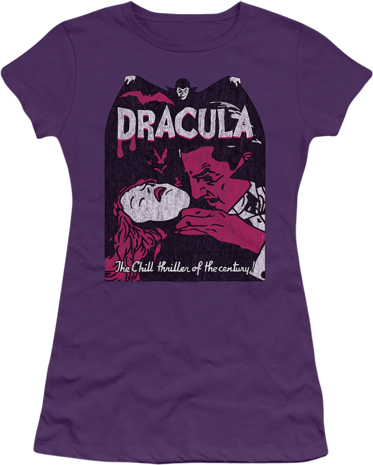 Ladies Purple Dracula Shirt