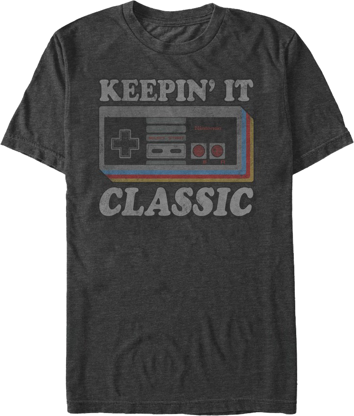 Keepin' It Classic Nintendo T-Shirt