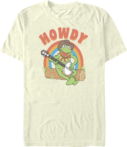 Kermit The Frog Howdy Muppets T-Shirt