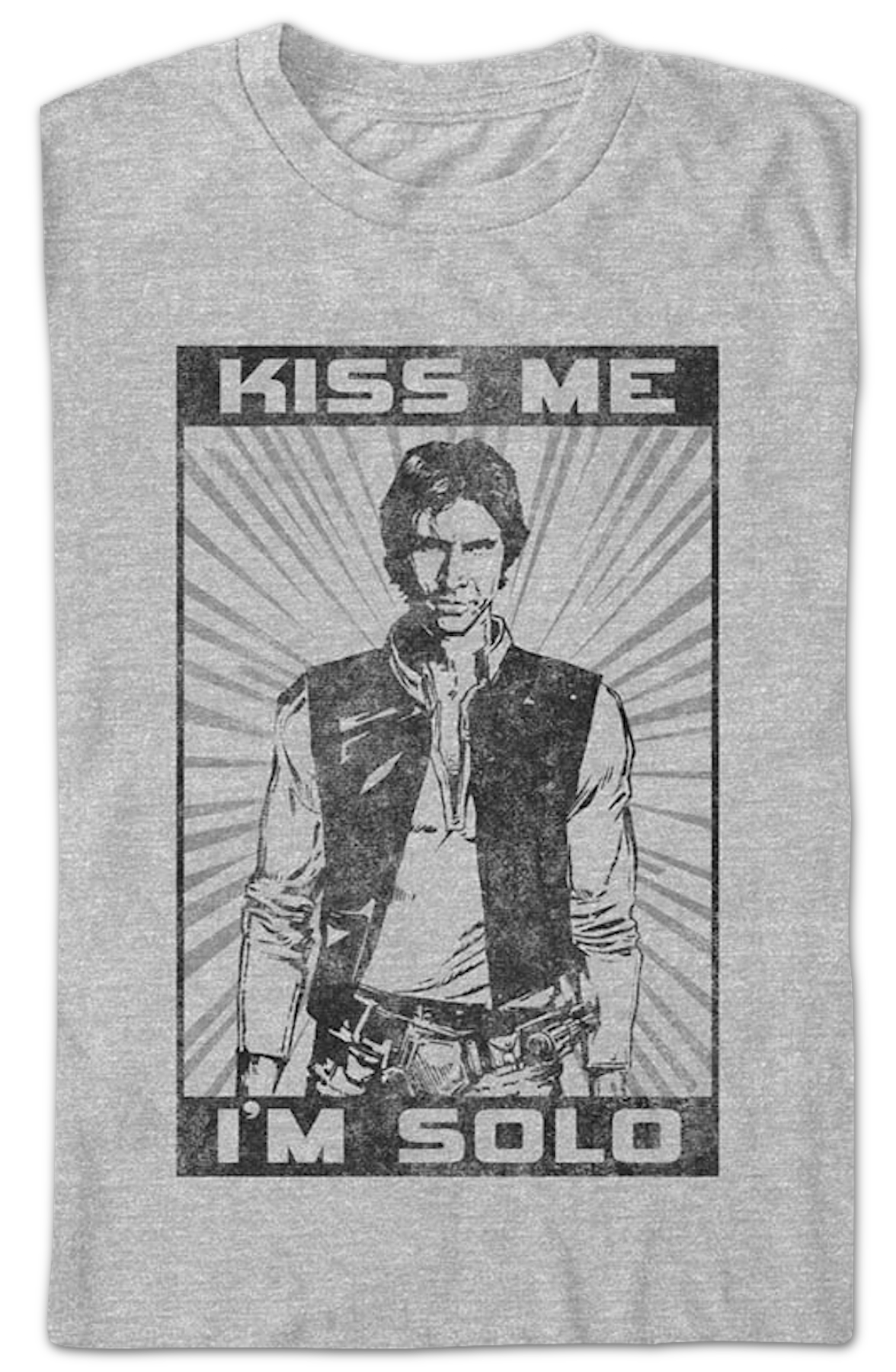 Kiss Me I'm Solo Star Wars T-Shirt