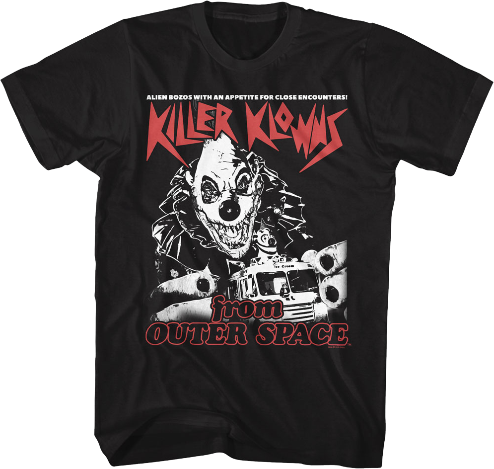 Klownzilla Poster Killer Klowns From Outer Space T-Shirt