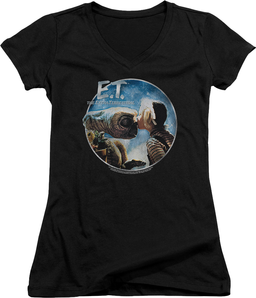 Ladies ET Gertie Kiss V-Neck Shirt