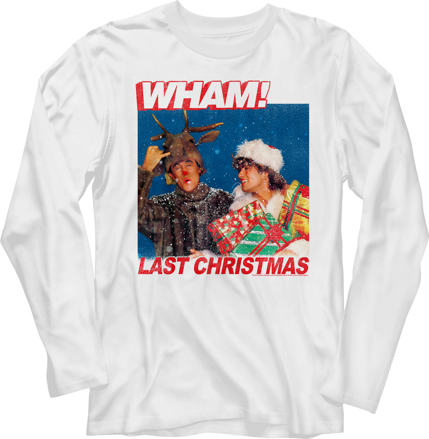 Last Christmas Wham Long Sleeve Shirt