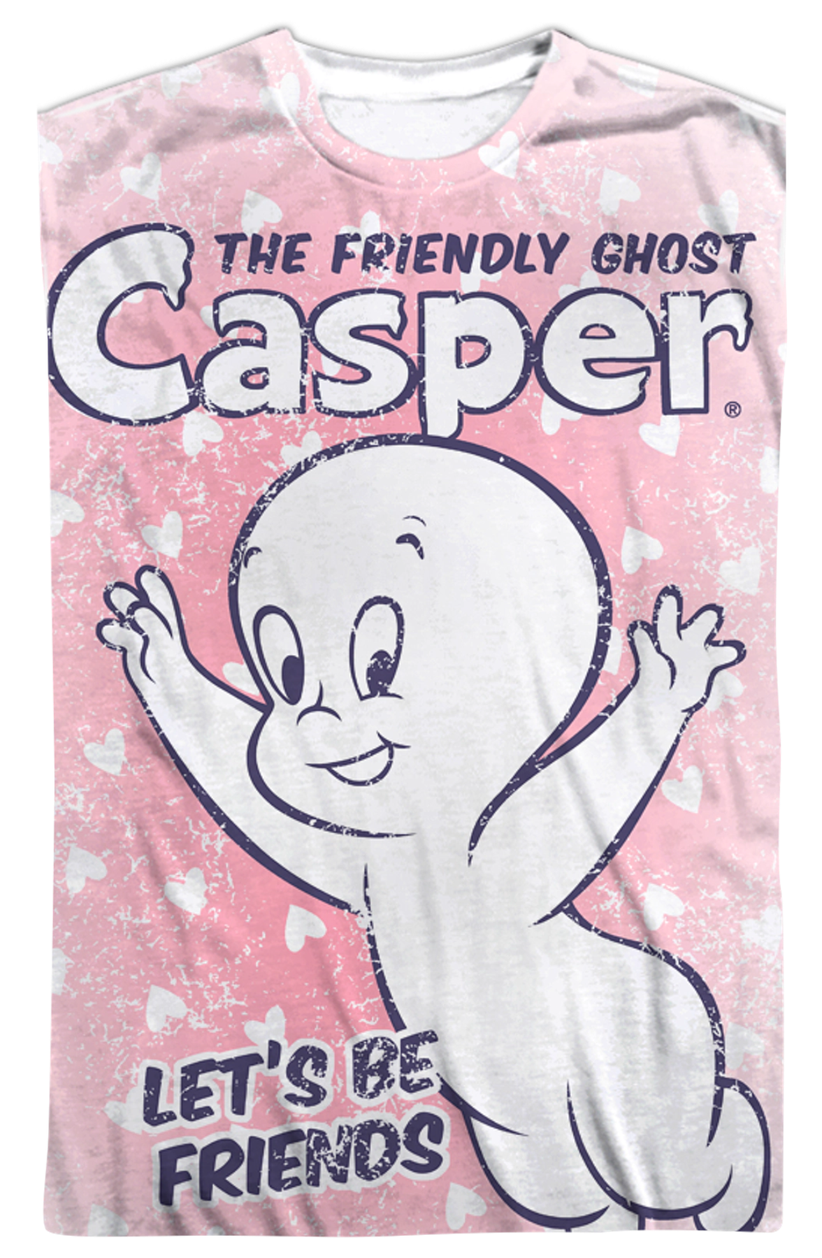 Let's Be Friends Casper The Friendly Ghost T-Shirt