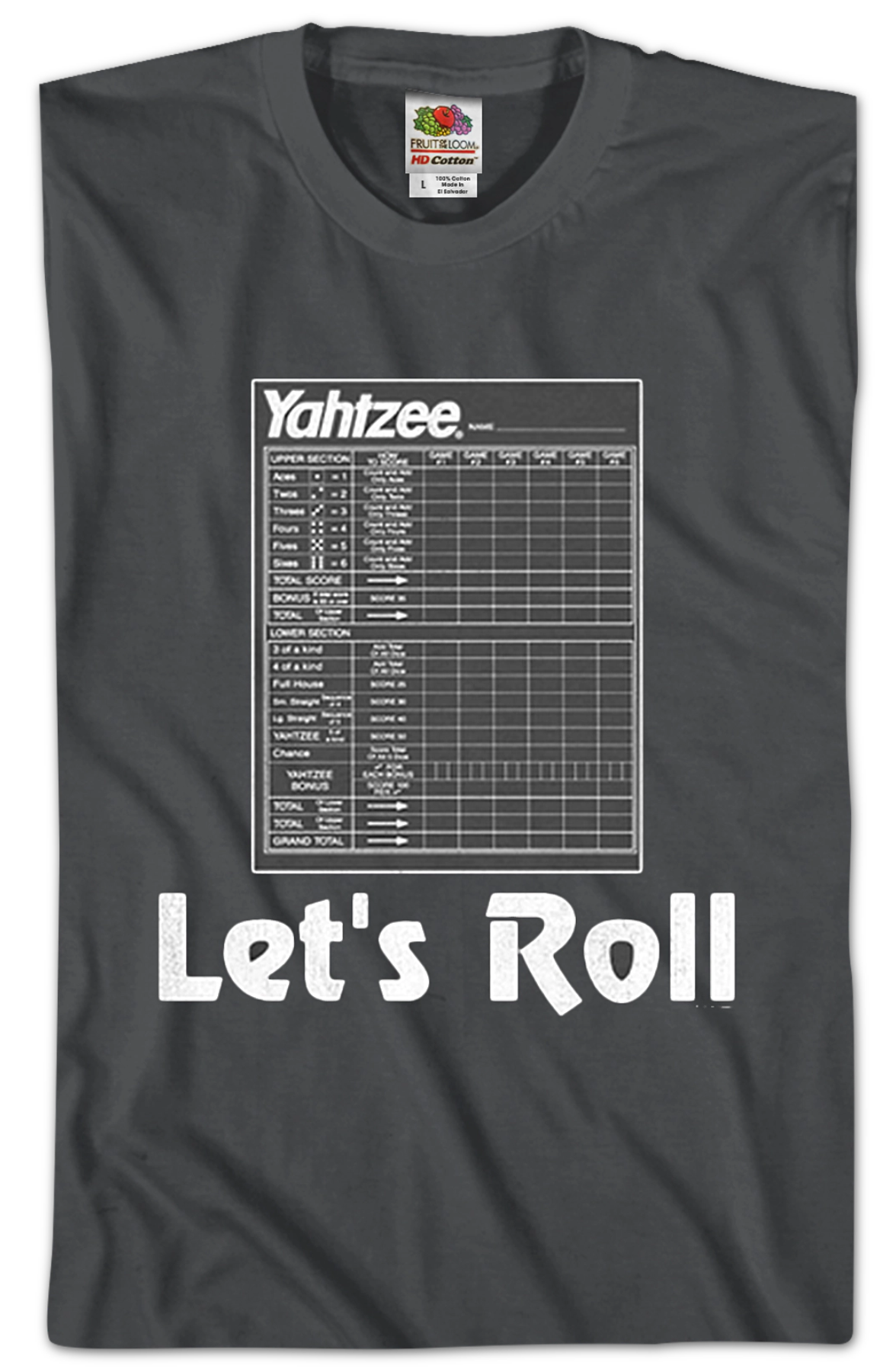 Let's Roll Yahtzee T-Shirt