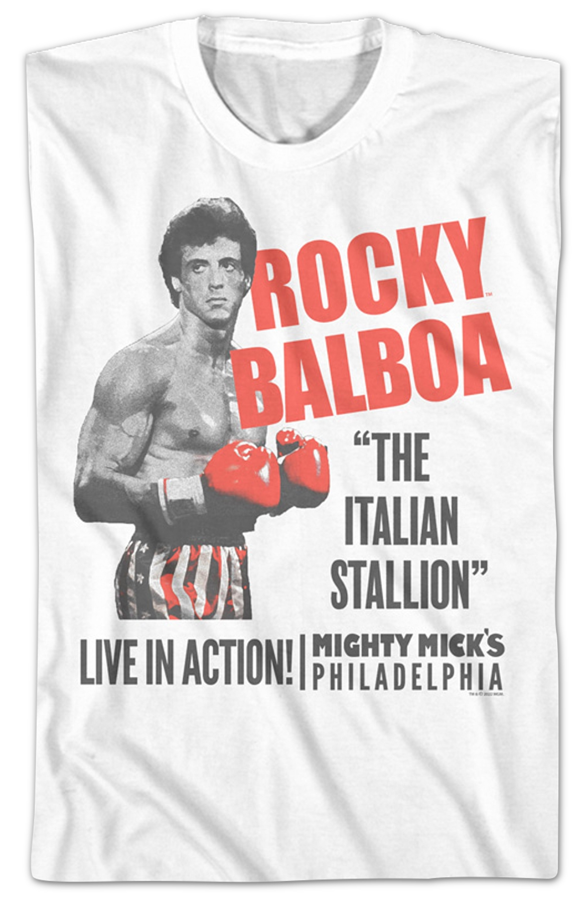 Live In Action Rocky T-Shirt