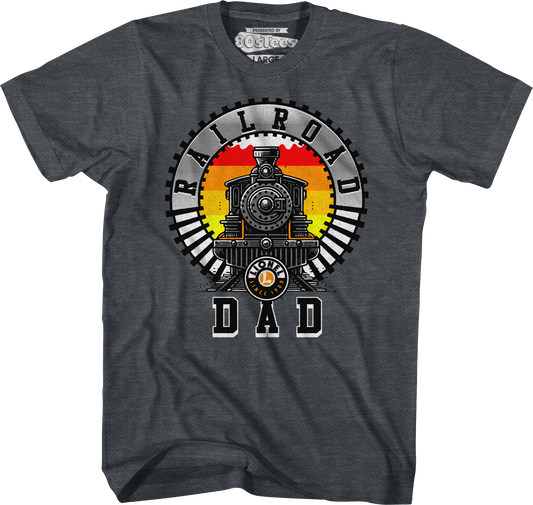 Railroad Dad Lionel Trains T-Shirt