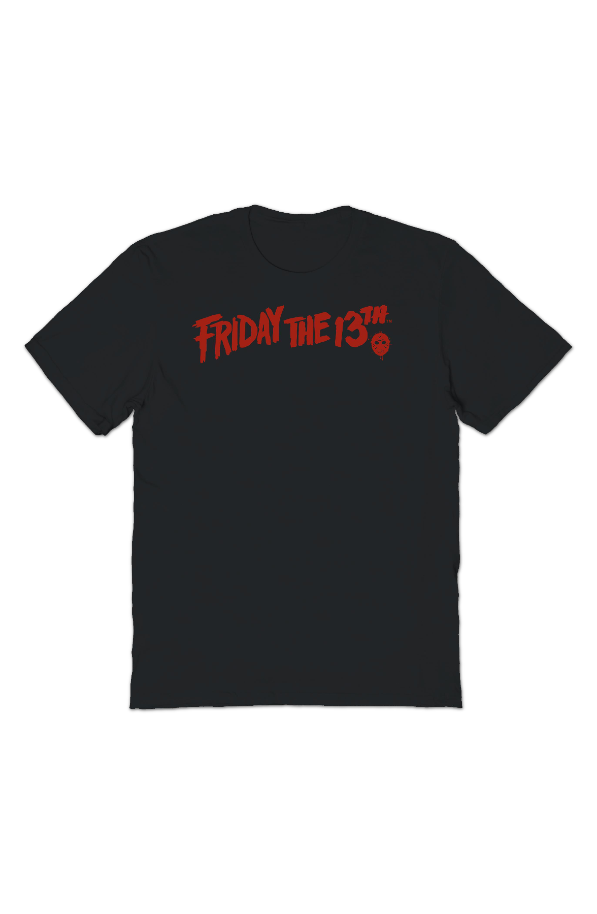 Logo & Hockey Mask Friday The 13th T-Shirt