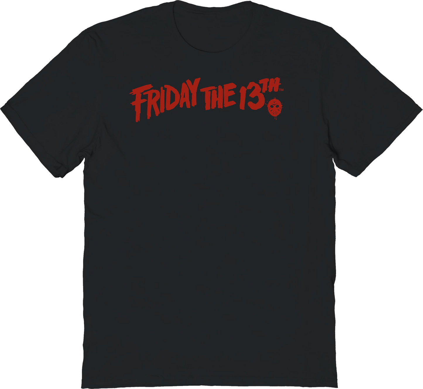 Logo & Hockey Mask Friday The 13th T-Shirt