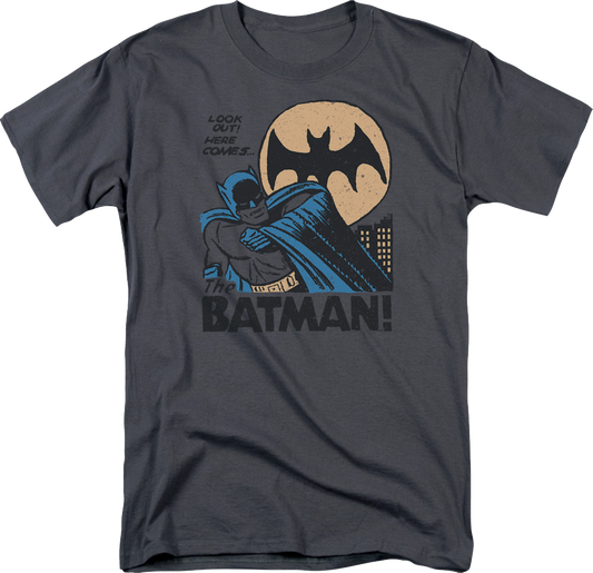 Look Out Here Comes Batman DC Comics T-Shirt