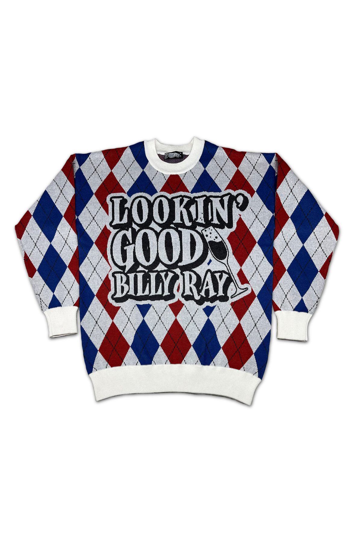 Lookin' Good Billy Ray Trading Places Knitted Sweater