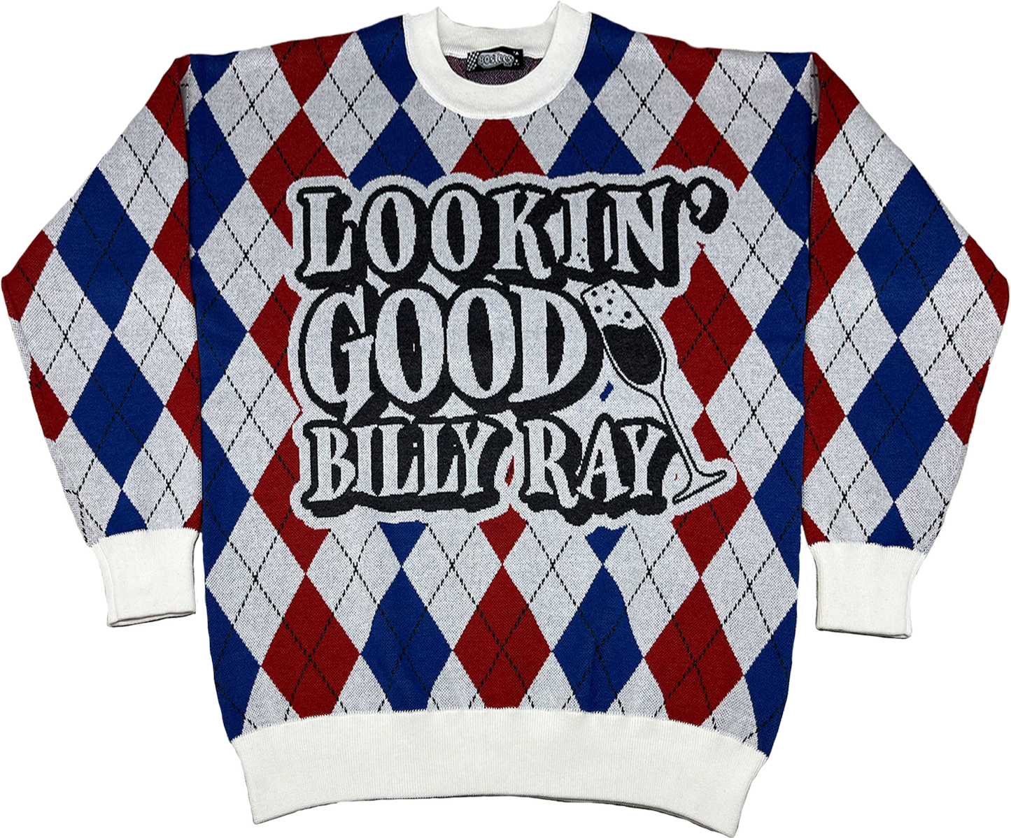 Lookin' Good Billy Ray Trading Places Knitted Sweater