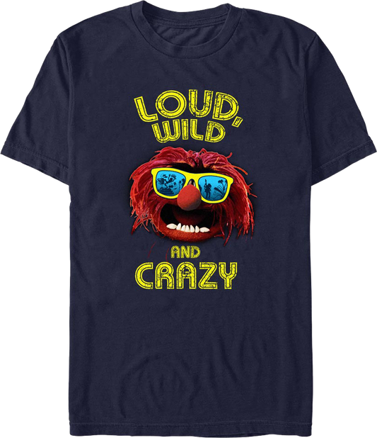 Loud Wild And Crazy Muppets T-Shirt
