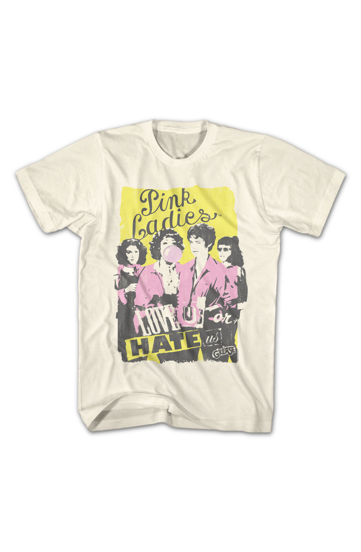 Love Us Or Hate Us Pink Ladies Grease T-Shirt