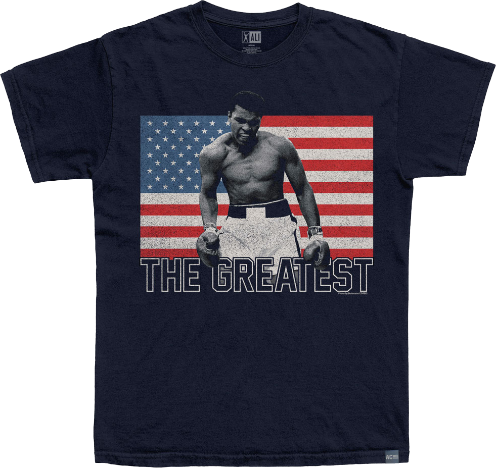Made In USA Flag The Greatest Muhammad Ali T-Shirt
