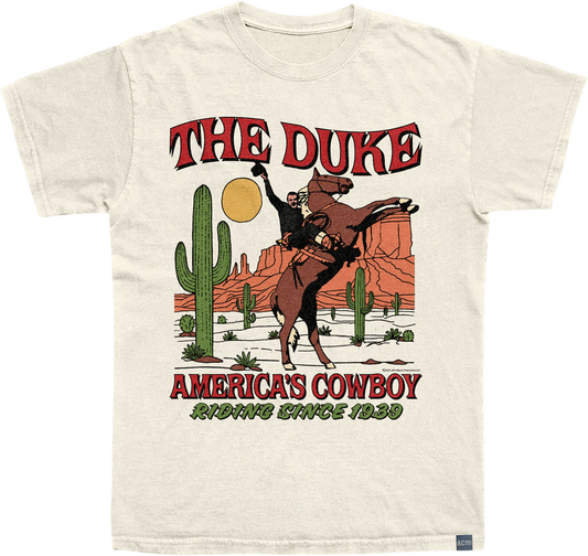 Made In USA John Wayne Americas Cowboy T-Shirt