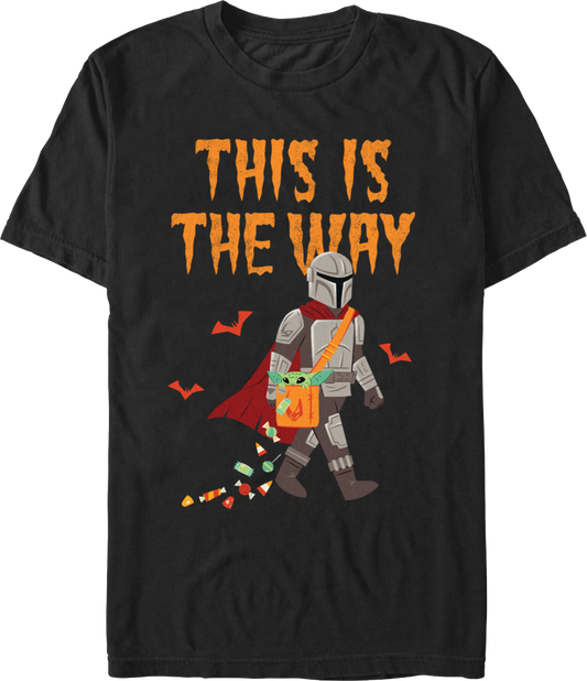 Mandalorian This Is The Way Halloween Star Wars T-Shirt