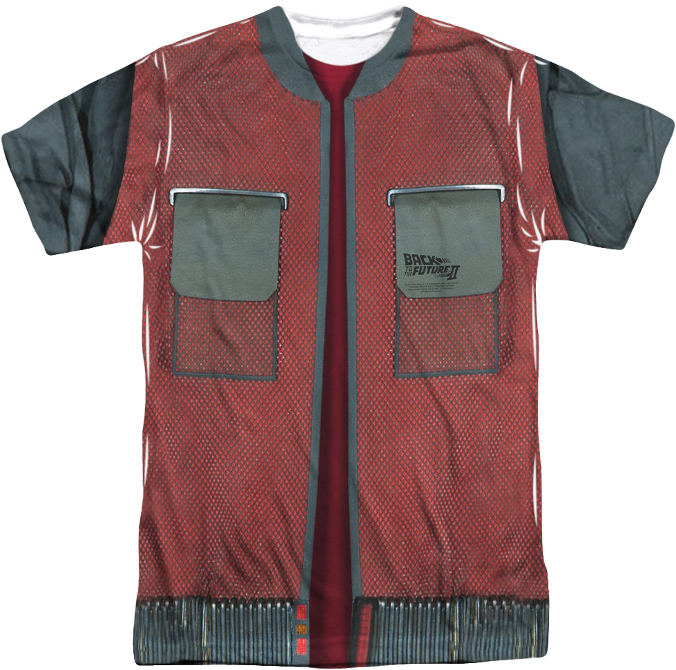 Marty's Jacket Back To The Future 2 Shirt