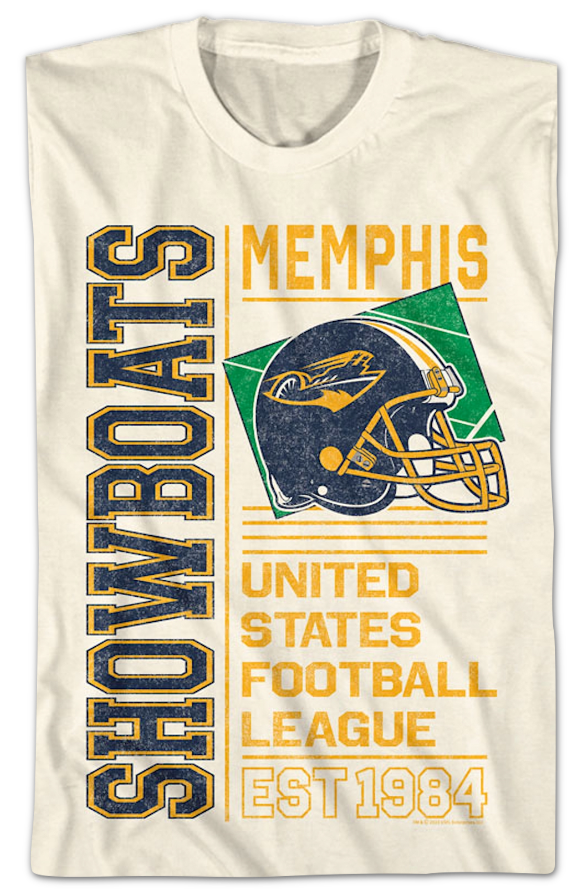 Memphis Showboats Est. 1984 USFL T-Shirt