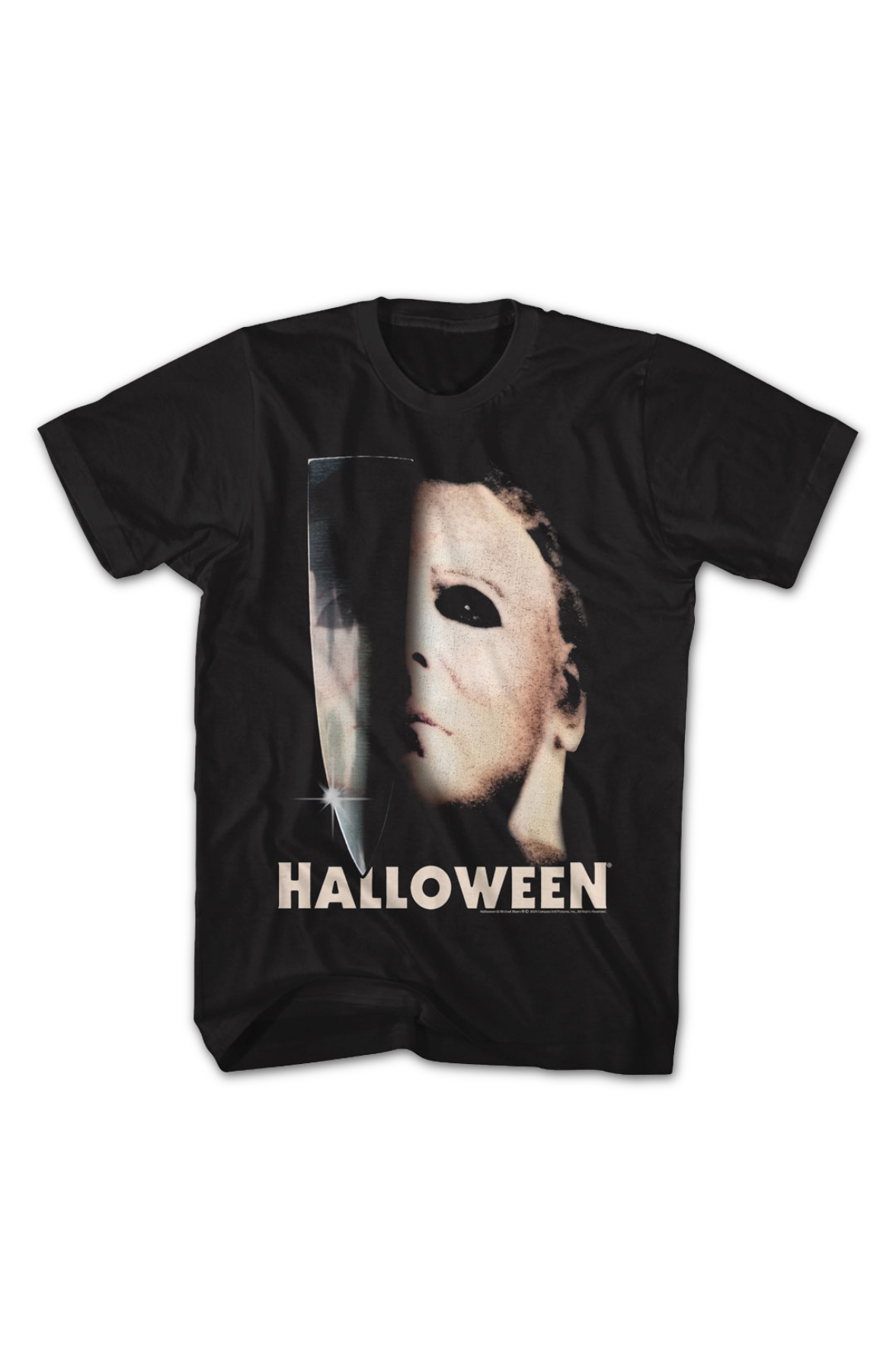 Michael Myers Knife & Mask Halloween T-Shirt