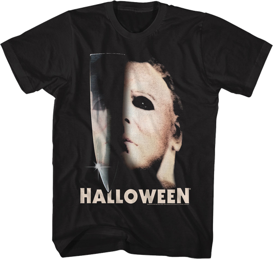 Michael Myers Knife & Mask Halloween T-Shirt